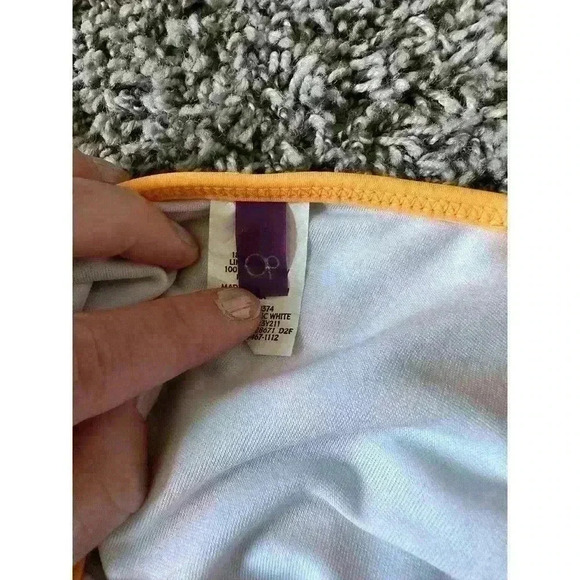 Girls OP Blue and Orange Swimsuit Size Large - Picture 4 of 5